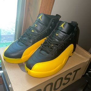 Jordan 12 Retro Black University Gold